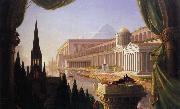 Thomas Cole The Architect's Dream USA oil painting artist